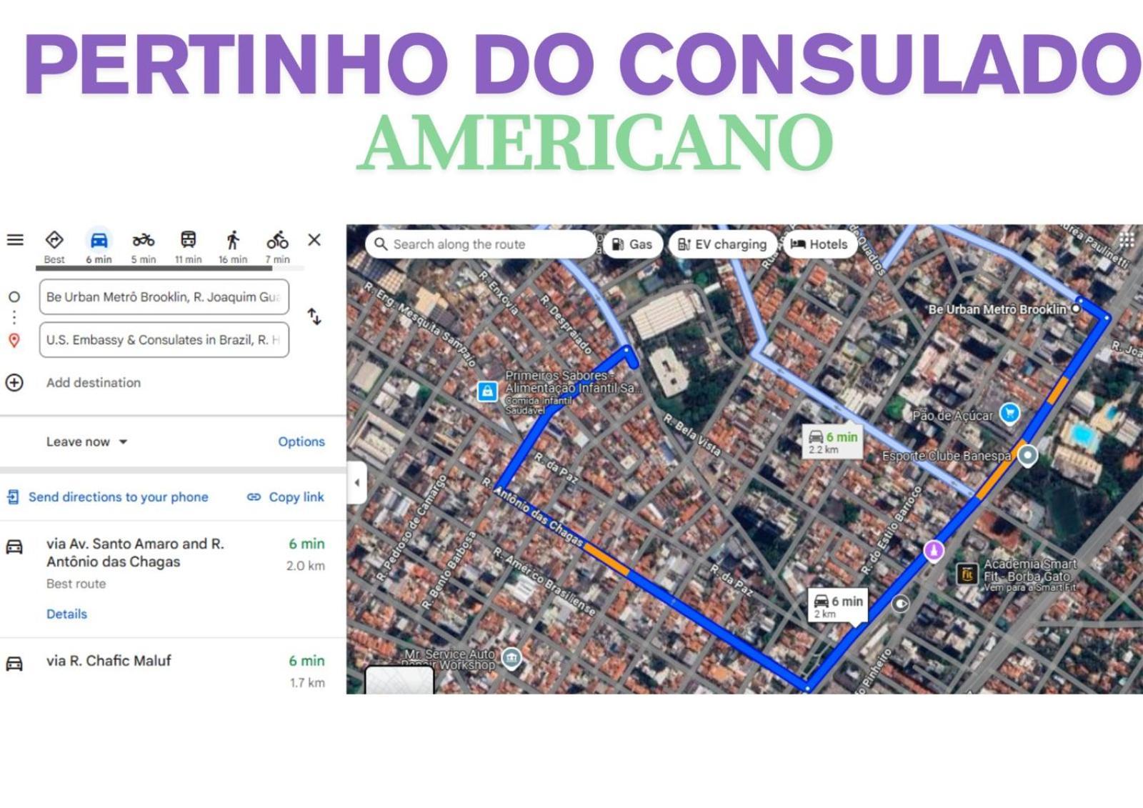 Studio - Brooklin - Consulado Americano 상파울루 외부 사진